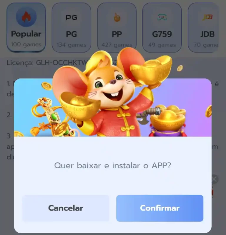 baixe o cassino móvel 11cc